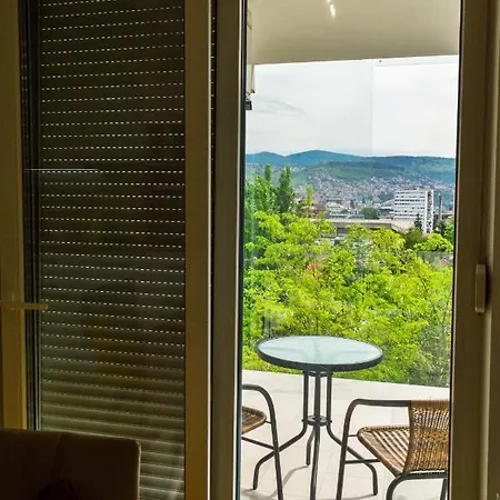 Panorama In City-centre Apartman Szarajevó